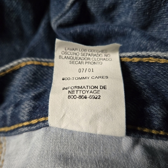 Tommy Hilfiger Men's Blue Straight Jeans 36 X 32 - Picture 5 of 5